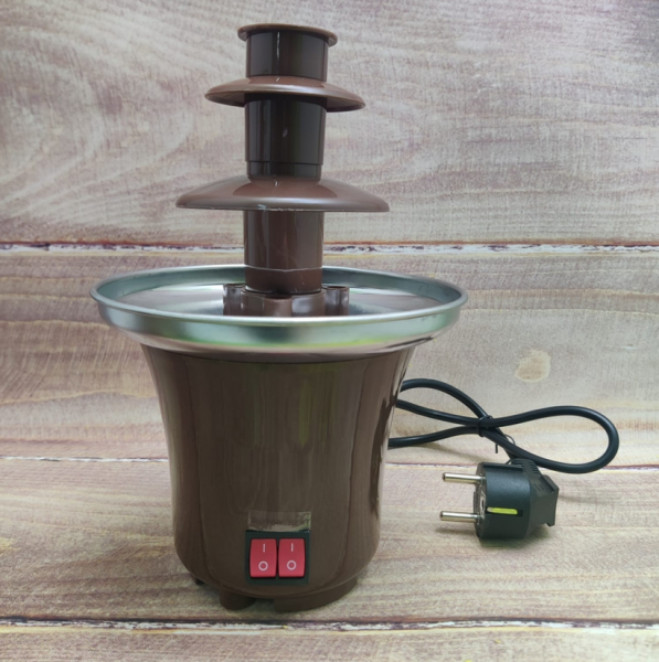 Шоколадный фонтан фондю Chocolate Fondue Fountain Mini